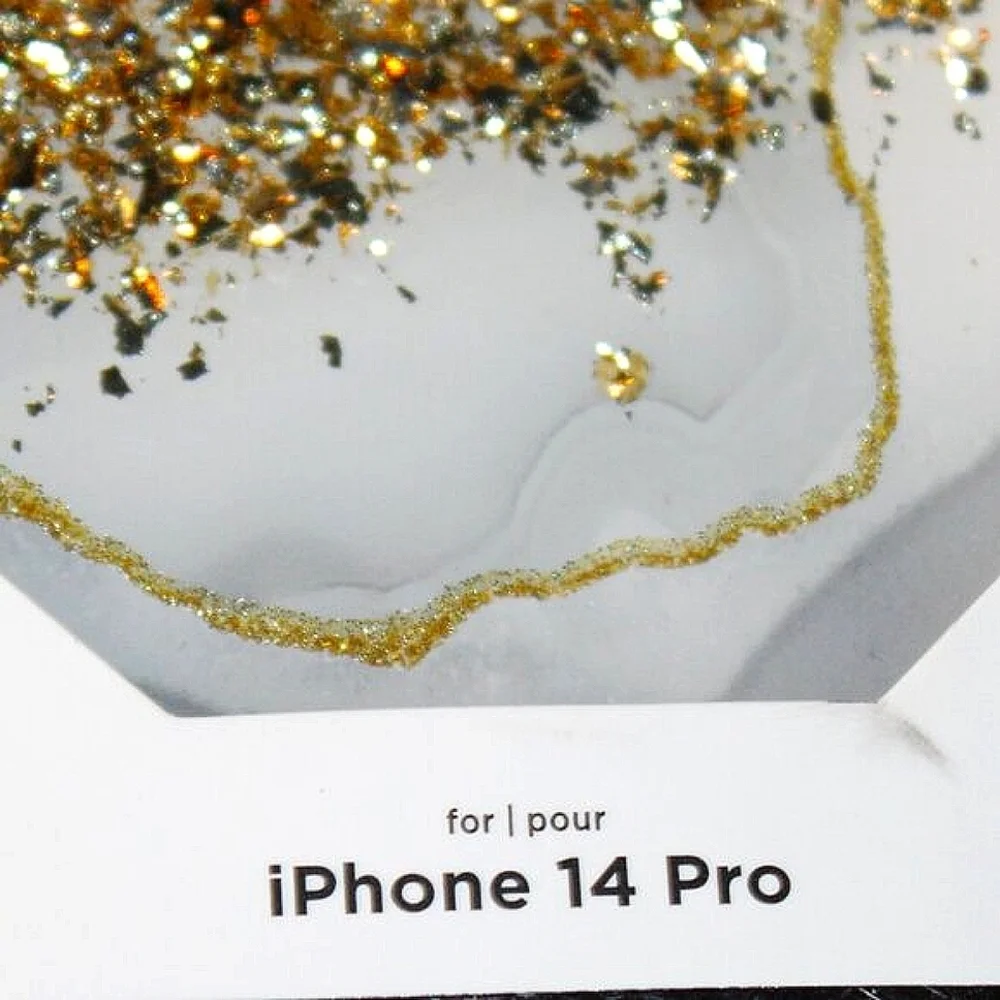 Case-Mate Gold Glitter iPhone 14 Pro Case - New